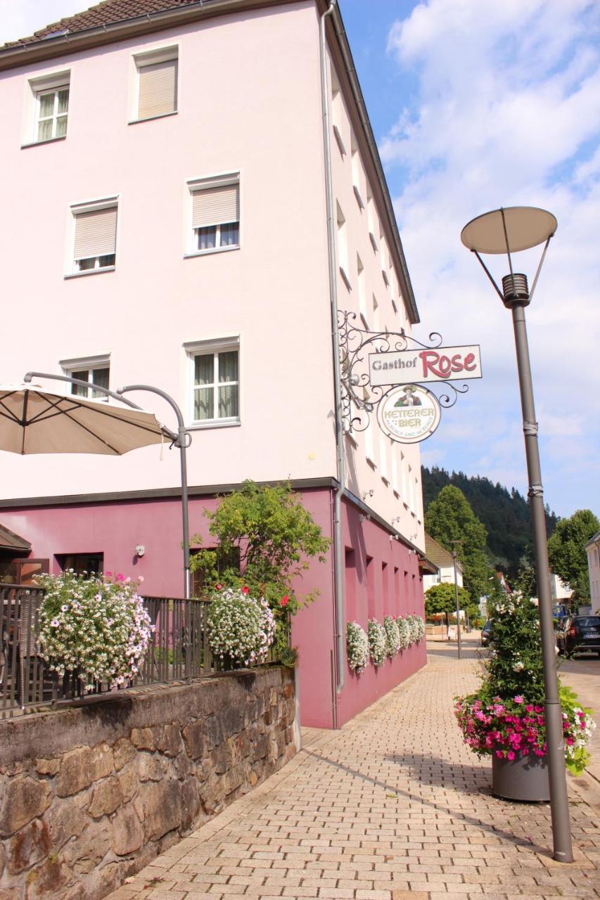 Gasthof Rose Hornberg Buitenkant foto