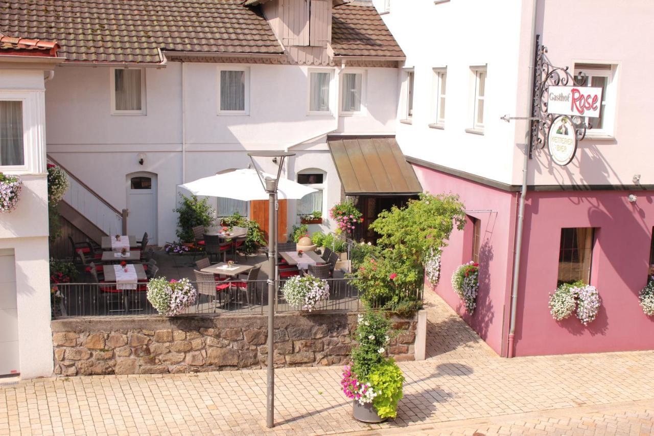 Gasthof Rose Hornberg Buitenkant foto